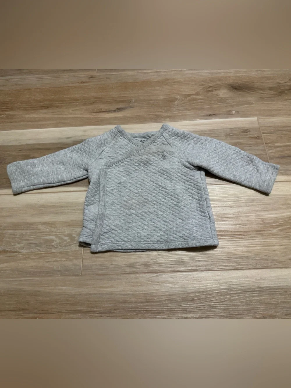 Ralph Lauren quilted long sleeve top